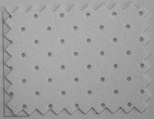 Un esempio di tela microperforata